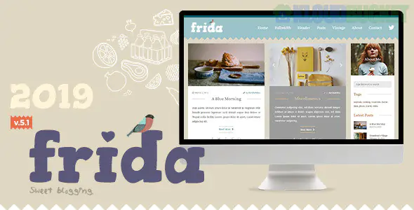 Frida - A Sweet & Classic Blog Theme 7.0