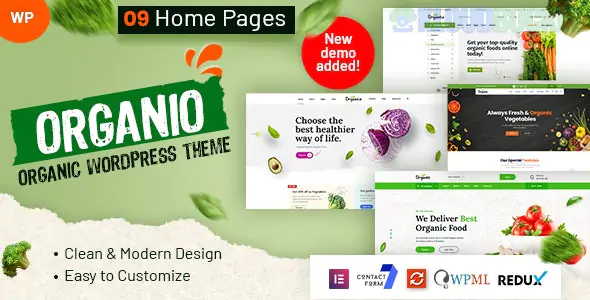 Organio - Organic Food Store WordPress 1.6.0