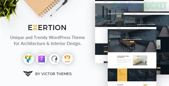 Exertion - Architecture & Interior Design WordPress Theme 1.3
