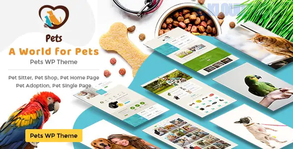 Pet World - Dog Care & Pet Shop WordPress Theme 3.0