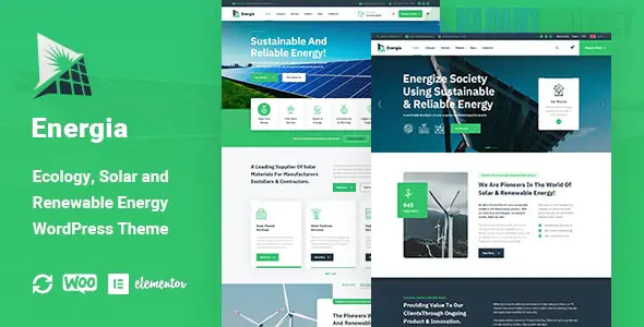 Energia - Renewable Energy WordPress Theme 1.1.5