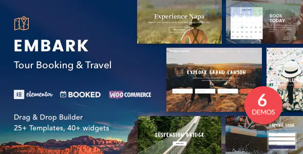 Embark - Tour Booking & Travel WordPress Theme 1.4.6