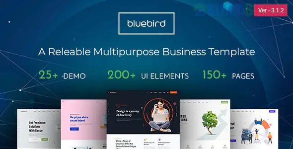 Bluebird - Multipurpose Business HTML Template 3.1.2