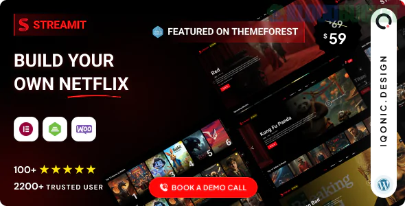 Streamit | Video Streaming WordPress Theme + RTL 3.4.8