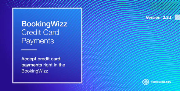 BookingWizz Credit Card Payments 2.3.2