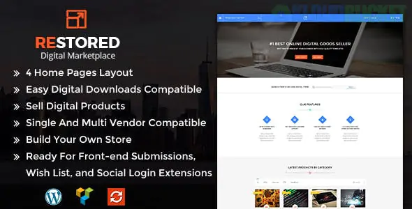 Restored MarketPlace - MarketPlace WordPress Theme 1.4