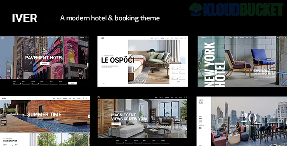 Iver - Modern Hotel Theme For WordPress 1.5