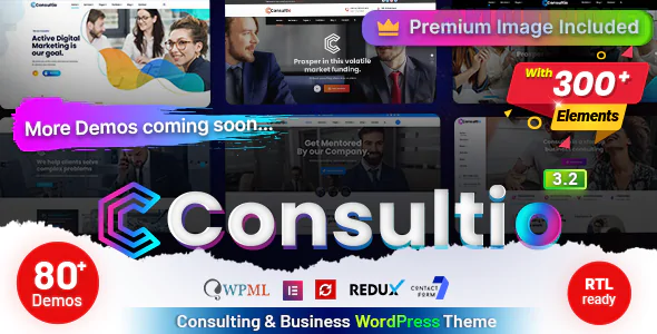 Consultio Theme | Consulting Corporate 3.2.4