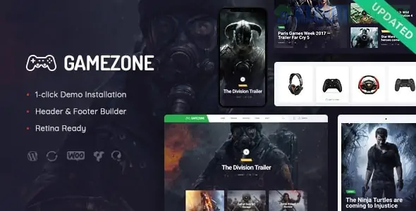 Gamezone | Gaming Blog & Store WordPress Theme By ThemeREX 1.1.11