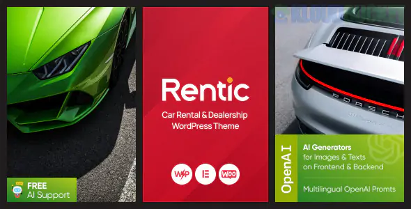 Rentic - Car Rental & Dealership WordPress Theme 1.0.0