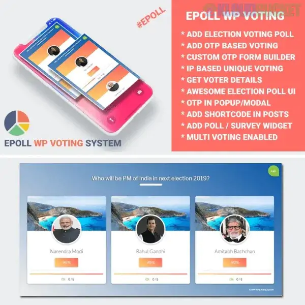 ePoll PRO - WordPress Poll Maker & Voting Plugin 3.1