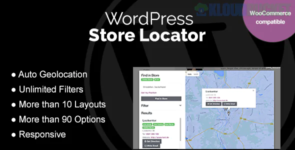 WordPress Store Locator Plugin By WeLaunch 2.2.7