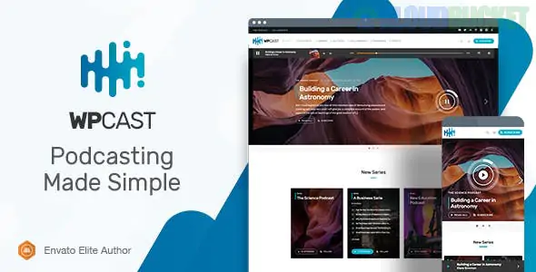 Wpcast | Audio Podcast WordPress Theme 2.1.0