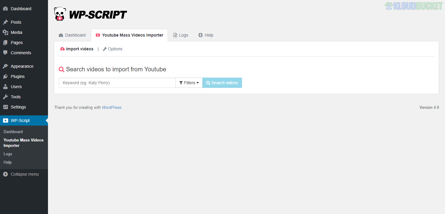 WPS YouTube Importer 1.2.0