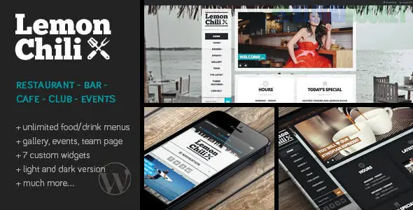 LemonChili - A Restaurant WordPress Theme 4.01