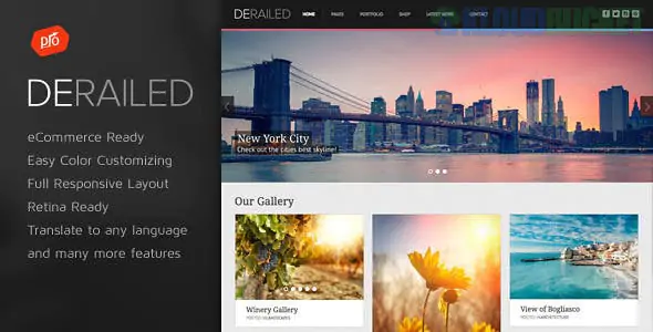 DeRailed - Photography & Portfolio Theme 2.9
