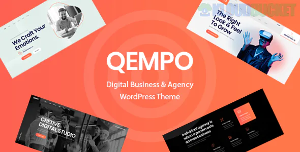 Qempo Theme | Digital Agency Services WordPress Theme 1.3.8