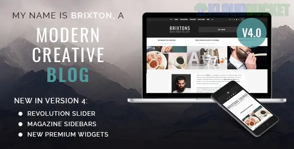 Brixton - A Responsive WordPress Blog Theme 5.3
