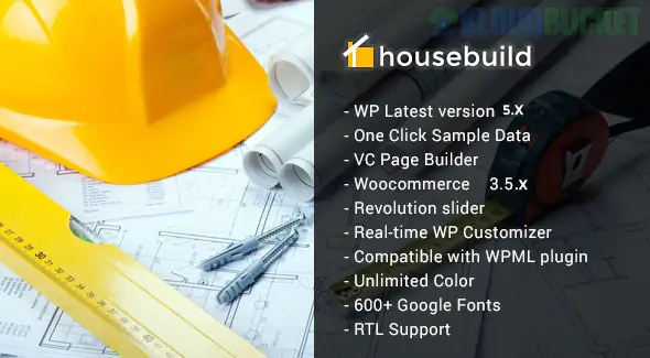 Housebuild - WordPress Construction Business Theme 1.5