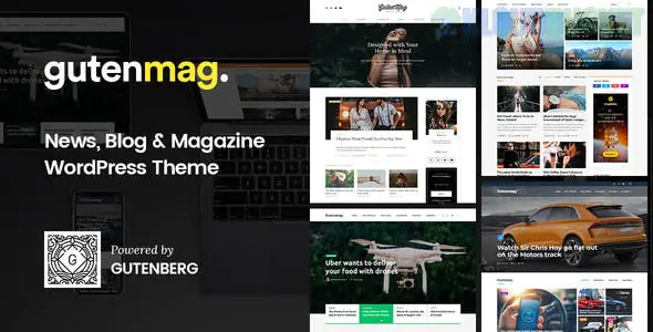 GutenMag - Gutenberg WordPress Theme for Magazine and Blog 1.1.6