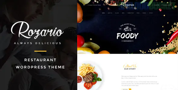 Rozario - Restaurant & Food WordPress Theme 1.4