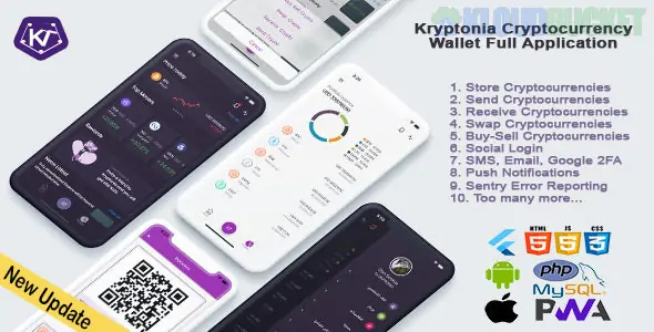 Kryptonia Cryptocurrency Wallet App 6.4.0