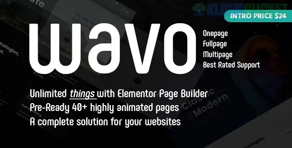 Wavo | Creative Portfolio & Agency Themes 2.3.4