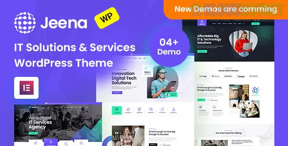 Jeena | IT Solutions & Technology Elementor WordPress Theme 1.0.4