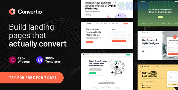 Convertio Theme | Conversion Optimized Landing Page Theme 3.0.5