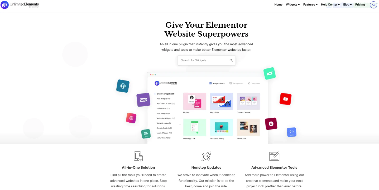 Unlimited Elements for Elementor Pro 1.5.138