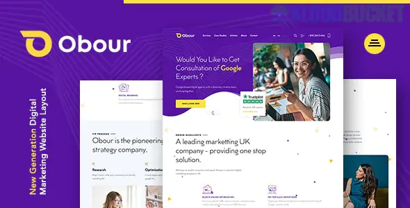Obour | Digital Marketing Agency WordPress Theme 1.2.0