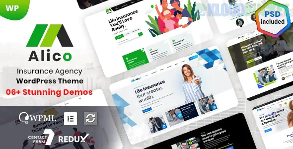 Alico - Insurance WordPress Theme 1.2.1
