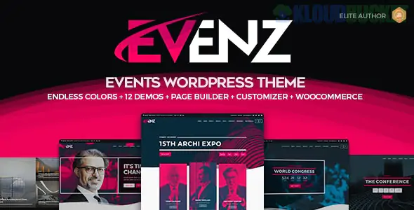 Evenz - Conference and Event WordPress Theme 1.6.0