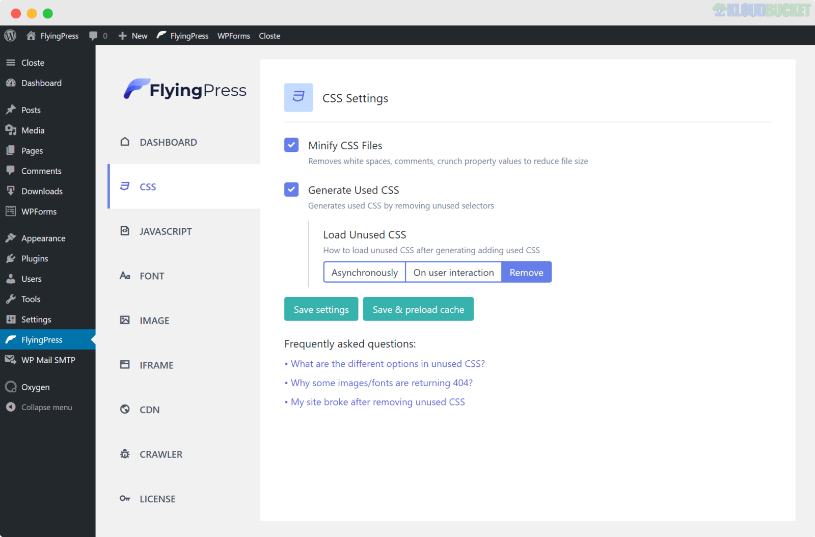 FlyingPress - Taking WordPress To New Heights 5.1.2