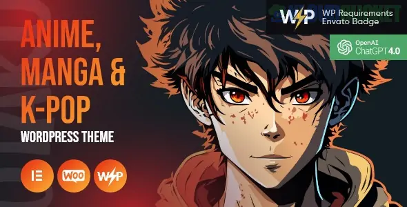 Otaku - Anime, Manga & K-Pop WordPress Theme 1.8.0