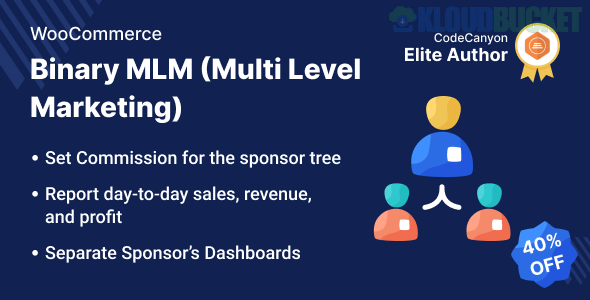 WooCommerce Binary Multi Level Marketing [MLM] 2.0.0