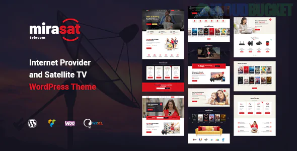 Mirasat Theme | Internet Provider and Satellite TV WordPress Theme 1.1.0