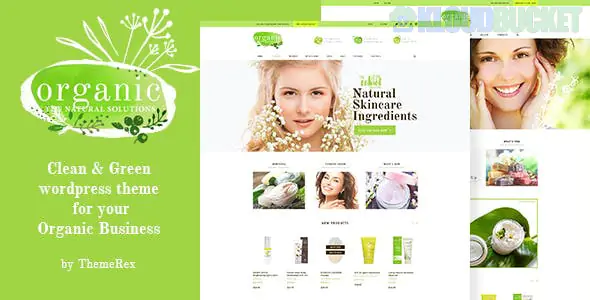 Organic Beauty Store & Natural Cosmetics WordPress Theme 1.4.6