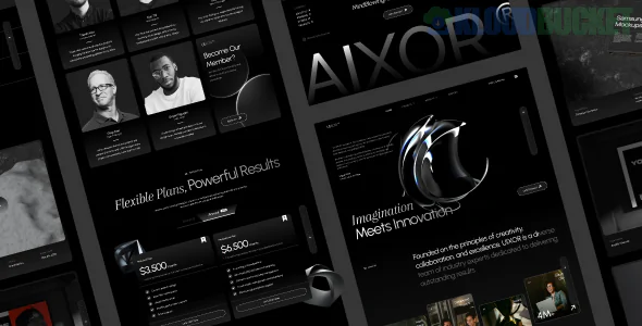 Aixor - Marketing Agency WordPress Theme 2.0.2