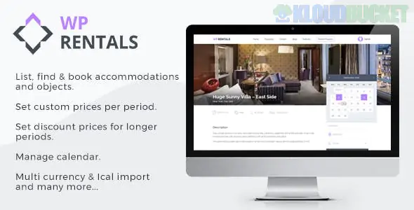 WP Rentals | Booking Accommodation WordPress Theme 3.14.2