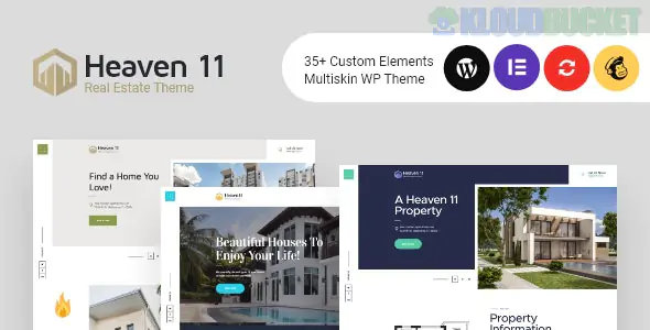 Heaven11 | Property & Apartment Real Estate WordPress Theme 1.0.8