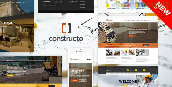 Constructo Theme | Construction WordPress Theme 4.3.0