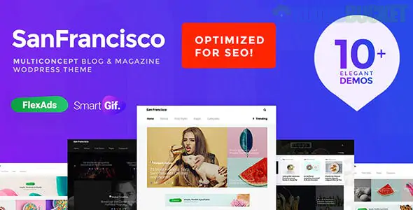 SanFrancisco - MultiConcept Blog & Magazine WordPress Theme 1.3.3