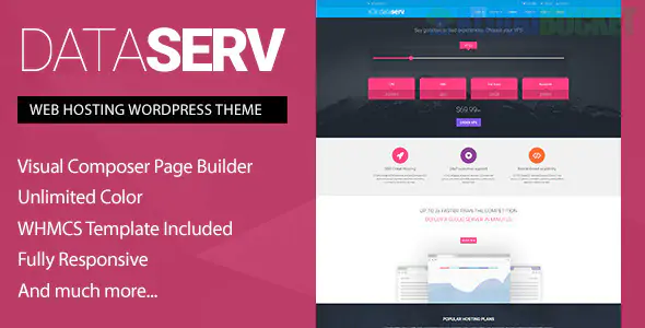Dataserv - Professional Hosting WordPress Theme 1.1.0