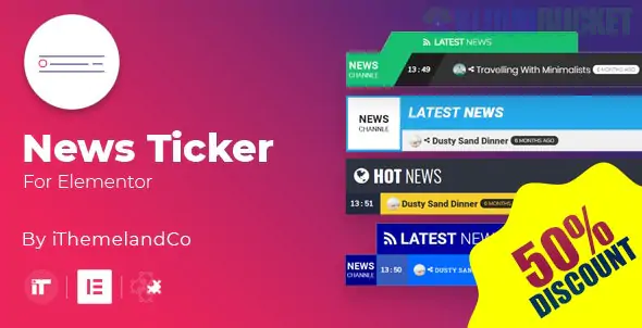 News Ticker For Elementor 1.5.0