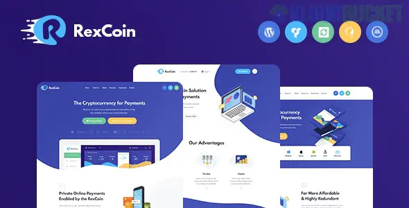 RexCoin | A Multi-Purpose Cryptocurrency & Coin ICO WordPress Theme 1.2.5