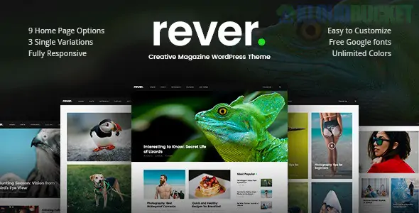 Rever - Clean and Simple WordPress Theme 1.0.3