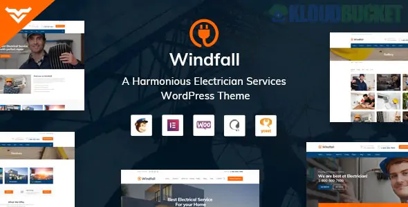Windfall - Electrician Services WordPress Theme 1.6.3