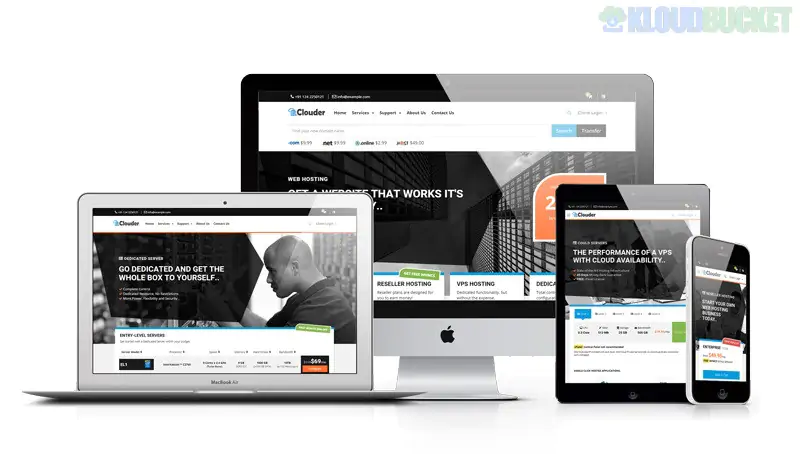 Clouder - WHMCS Template 3.0.1
