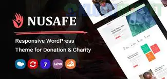 Nusafe Theme | Responsive WordPress Theme for Donation & Charity 1.21